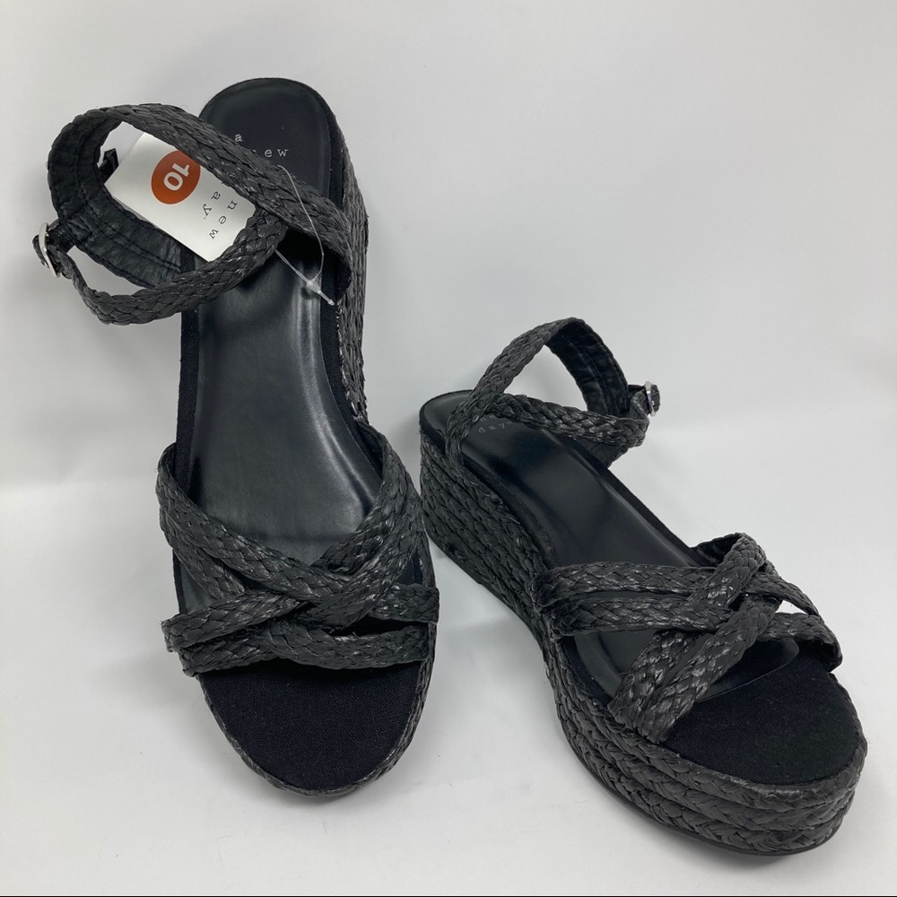 Women's Luisa Woven Straw Wedge a New Day - Picture 12 of 12